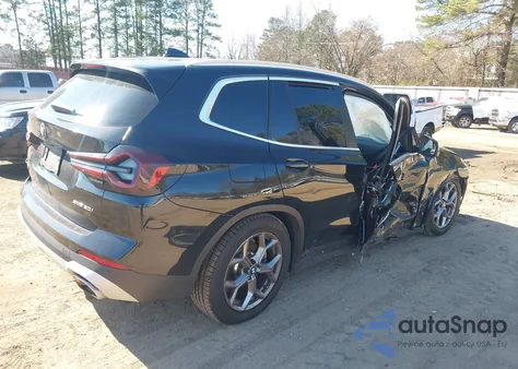 2022 BMW X3 Sdrive30I from USA, damaged, VIN 5UX43DP00N9L35735